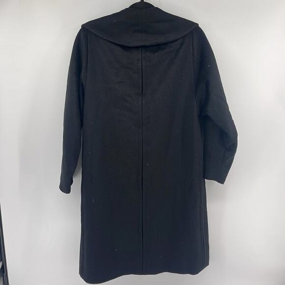 Vintage Peerless wool alpaca blend shawl collar winter cold weather midi coat - Picture 6 of 6